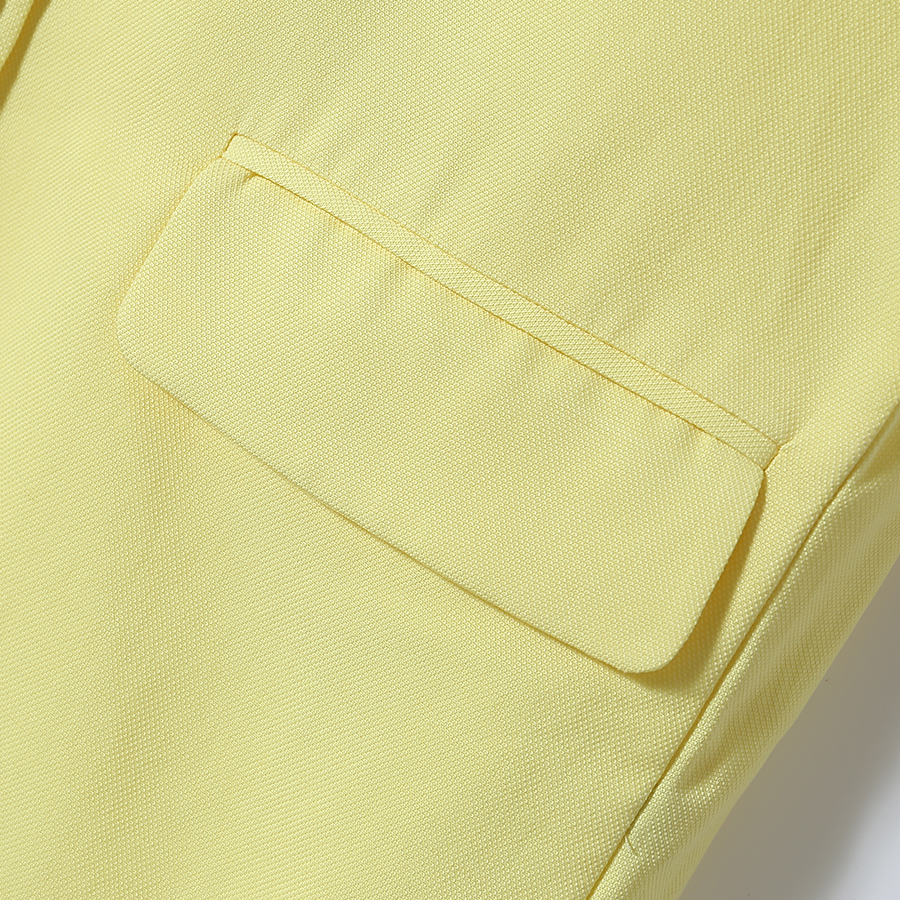 新款潮流大胆黄色清新短袖外套宽松百搭舒适