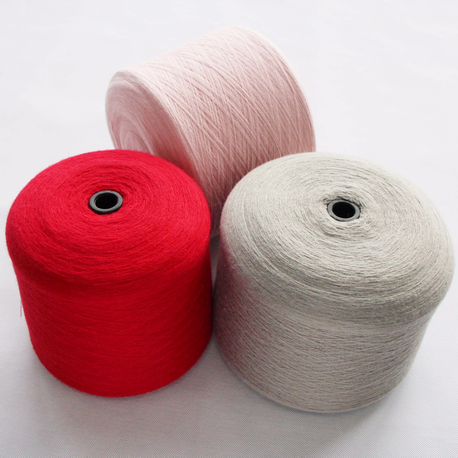 28s2有色兔毛包芯纱