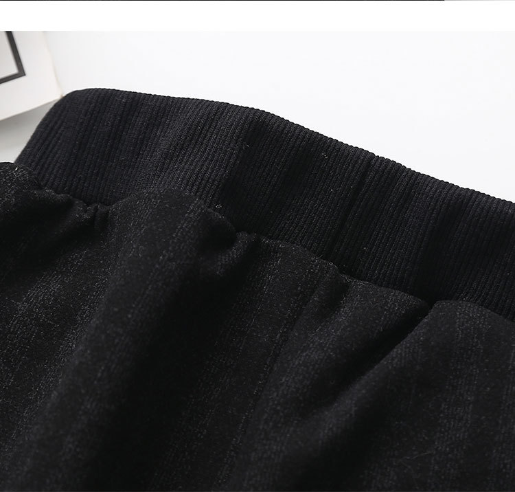 加绒毛缎裤子(B579)