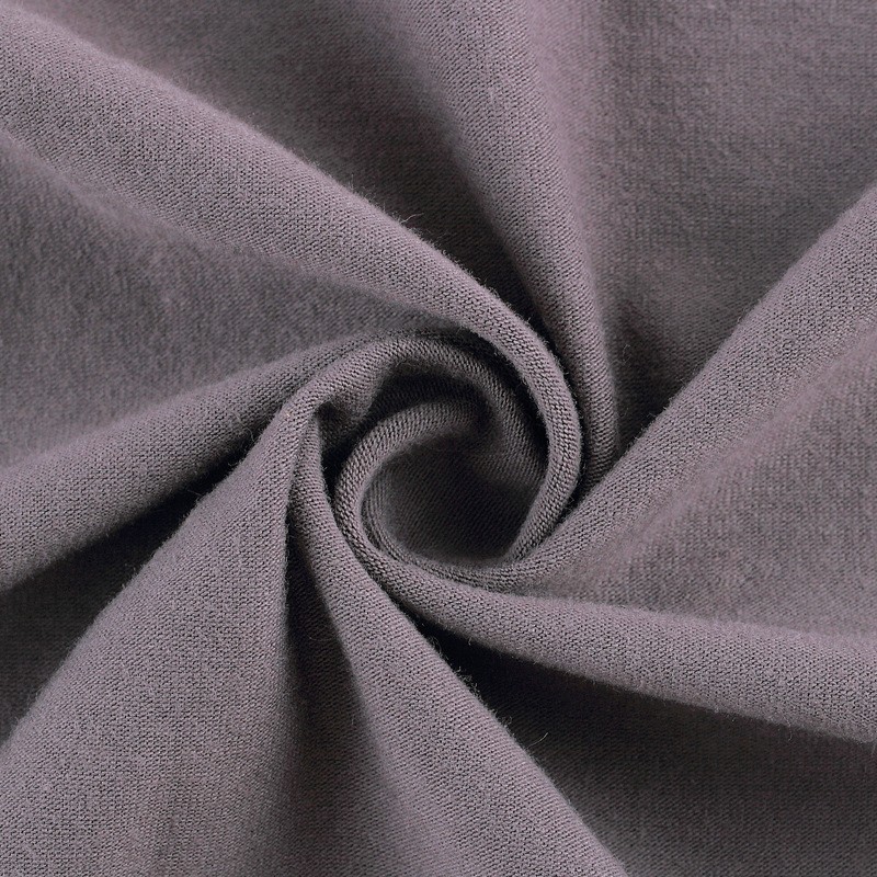 40s棉氨纶弹力纯棉精梳布 t恤印花内裤时装运动针织面料